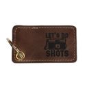 Artiss Breloc lucrat manual din Piele Let's do Shots
