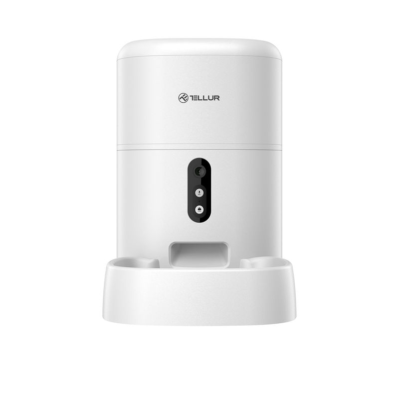 Tellur-Dispenser-Hrana-Animale-Smart-WiFi-4L-Camera-UltraHD-Alb.2