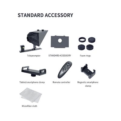 Feelworld TP13A Teleprompter cu Unghi Larg