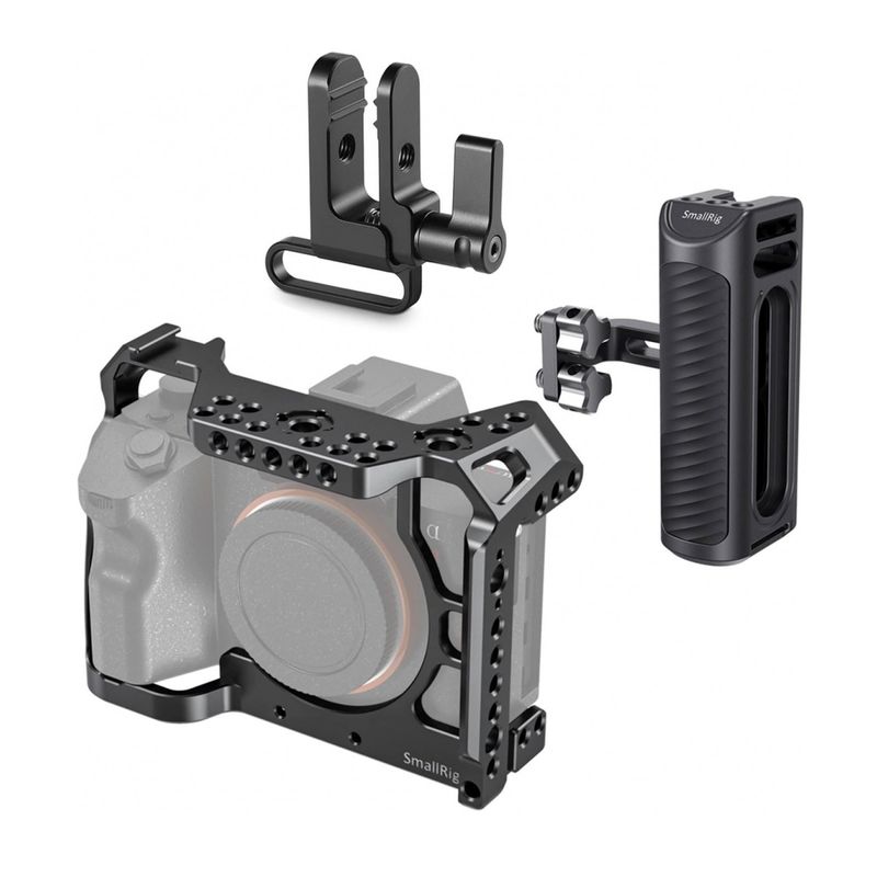 SmallRig-3137-Kit-Cage-cu-Maner-Lateral--pentru-Sony-A7R-IV-