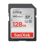 SanDisk Ultra Card de Memorie SDXC 128GB 140MB/s