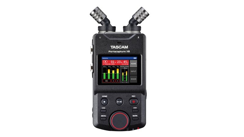 TASCAM Portacapture X6 本体 Portacapture X6 | 32ビットフロート録音 6トラックポータブル