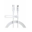 Anker Seria 541 Bio Cablu USB-C Lightning 1.8m Alb