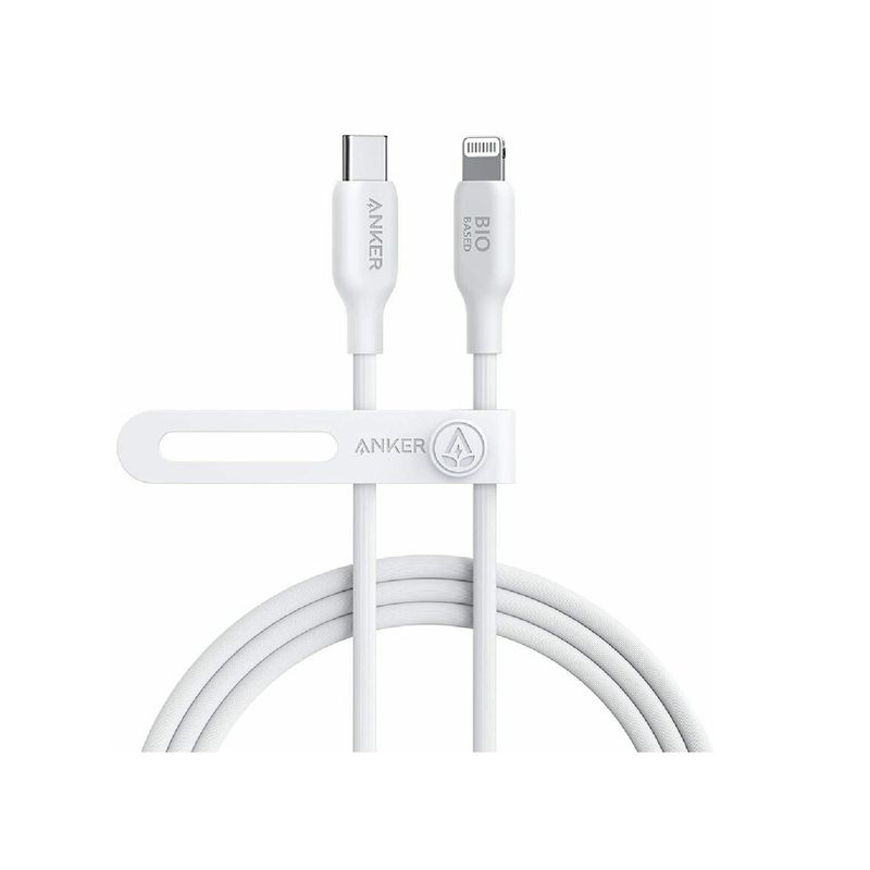 Anker-Cablu-Seria-541-Bio-USB-C-Lightning-1.8m-Alb