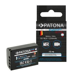 Patona Platinum Acumulator cu Intrare USB-C pentru OM System OM-1