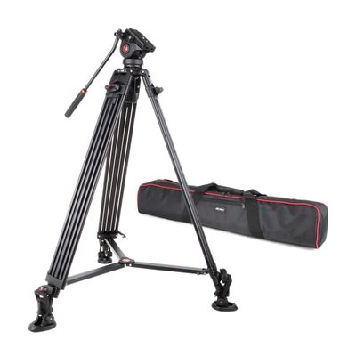 Viltrox VX-18M Trepied Video Profesional 188cm cu Cap Fluid Panoramic