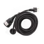 Well-Cablu-Prelungitor-IP44-10-m-Negru