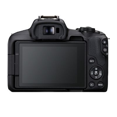 Canon EOS R50 Aparat Foto Mirrorless Kit cu RF-S 18-45mm F4.5-6.3 IS STM si RF-S 55-210mm F5-7.1 IS STM Negru