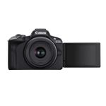 CanonEOSR50AparatFotoMirrorlessKitcuRFS1845mmF4563ISSTMsiRFS55210mmF571ISSTMNegru