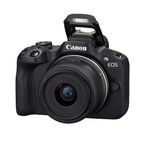 CanonEOSR50AparatFotoMirrorlessKitcuRFS1845mmF4563ISSTMsiRFS55210mmF571ISSTMNegru