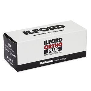 Ilford Ortho Plus Film Alb-Negru Negativ Lat 120 ISO 80