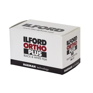 Ilford Ortho Plus Film Alb-Negru Negativ Ingust 35 ISO 80