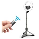 KathayLampaLedBicolorCircularacuTelecomandasiMinitrepiedExtensibil70cm