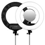 Caruba-Round-Vlogger-Lampa-LED-Inelara-18-inch-cu-Geanta-Negru