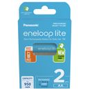 Panasonic Eneloop Lite Set 2 Acumulatori R6 AA 950mAh