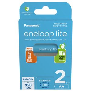 Panasonic Eneloop Lite Set 2 Acumulatori R6 AA 950mAh