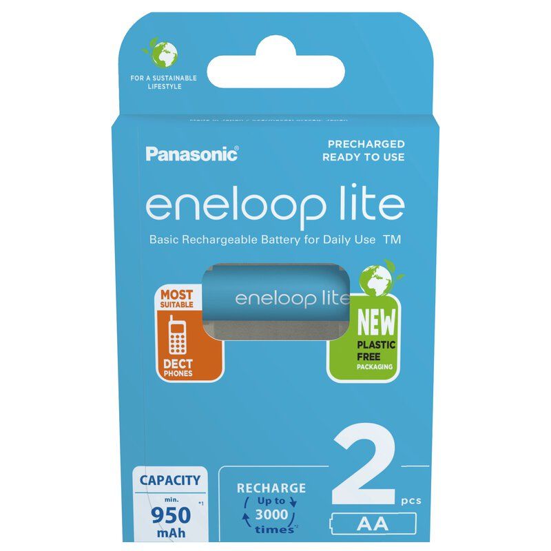 2_x_Panasonic_Eneloop_Lite_NEW_R6_AA_950mAh_BK_3LCCE_2BE_blister