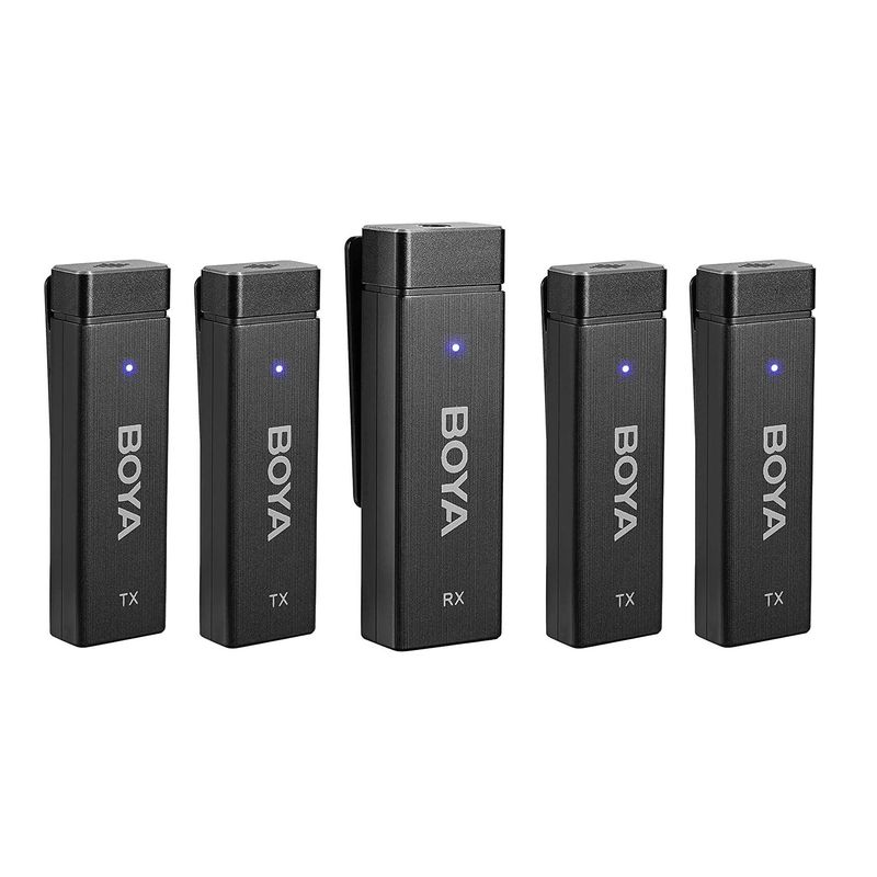 BOYA-BY-W4-Sistem-Microfon-Wireless-cu-4-Canale