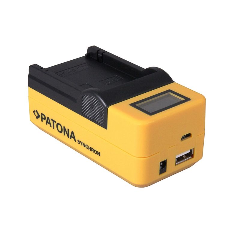 Patona-Synchron-Incarcator-USB-pentru-Casio-NP-40-cu-LCD.3