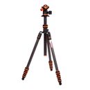 3 Legged Thing Punks Billy 2.0 Trepied Carbon cu Cap Bila Airhed Neo 2.0 Negru