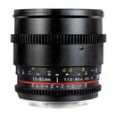 Resigilat: Samyang 85mm T1.5 Sony VDSLR - Cine Lens - RS125005932-1