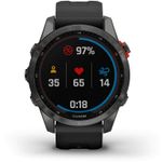 GarminFenix7SSolarSmartwatch42mmSlateGrayBlack