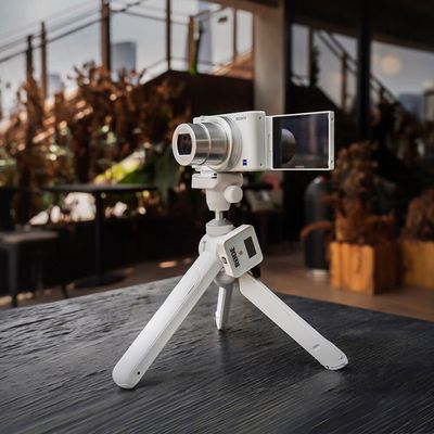 Pgytech MantisPod 2.0 Trepied Vlogging cu Cap Bila Alb
