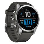GarminFenix7SSmartwatch42mmSilverGraphite