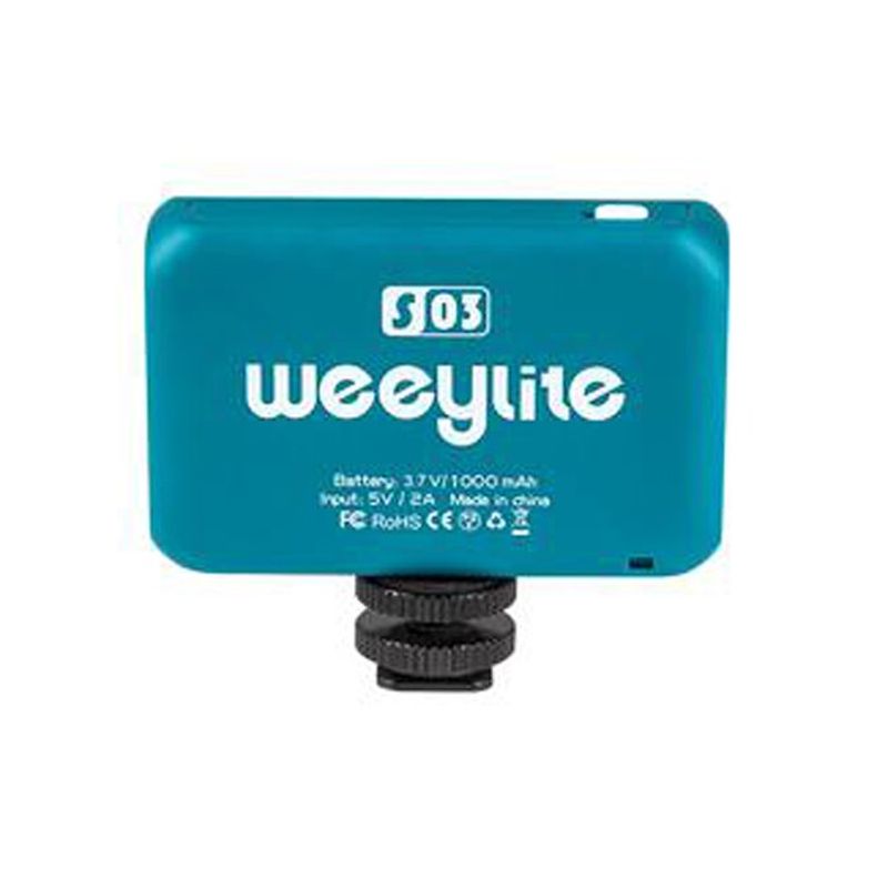 ViltroxWeeyliteS03MiniLampaLED4WRGBBicolorAlbastru