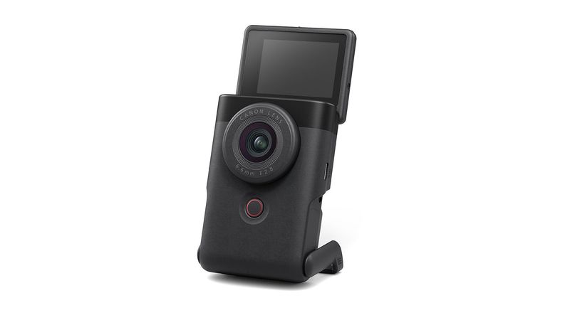 美品♪ Canon PowerShot V10 ブラック Canon Powershot V10 Camera Video Advanced Vlogging Kit Negru- F64