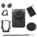 CanonPowershotV10CameraVideoAdvancedVloggingKitSilver