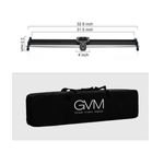 GVMSliderProfessionalpentruCameraVideodinAluminiu82Cm