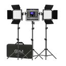 GVM 800D-RGB-II LED Kit 3 Lampi Video cu Softbox