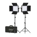 GVM 800D-RGB-II LED Kit 2 Lampi Video cu Softbox
