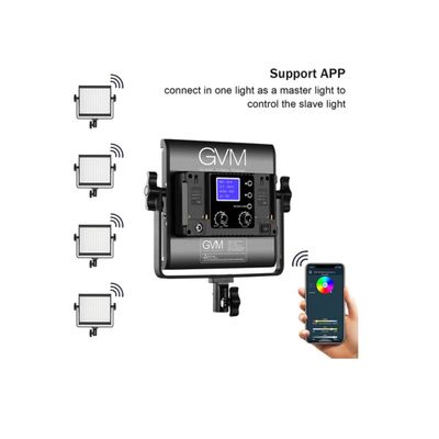 GVM 800D-RGB-II Lampa Video LED 40 W
