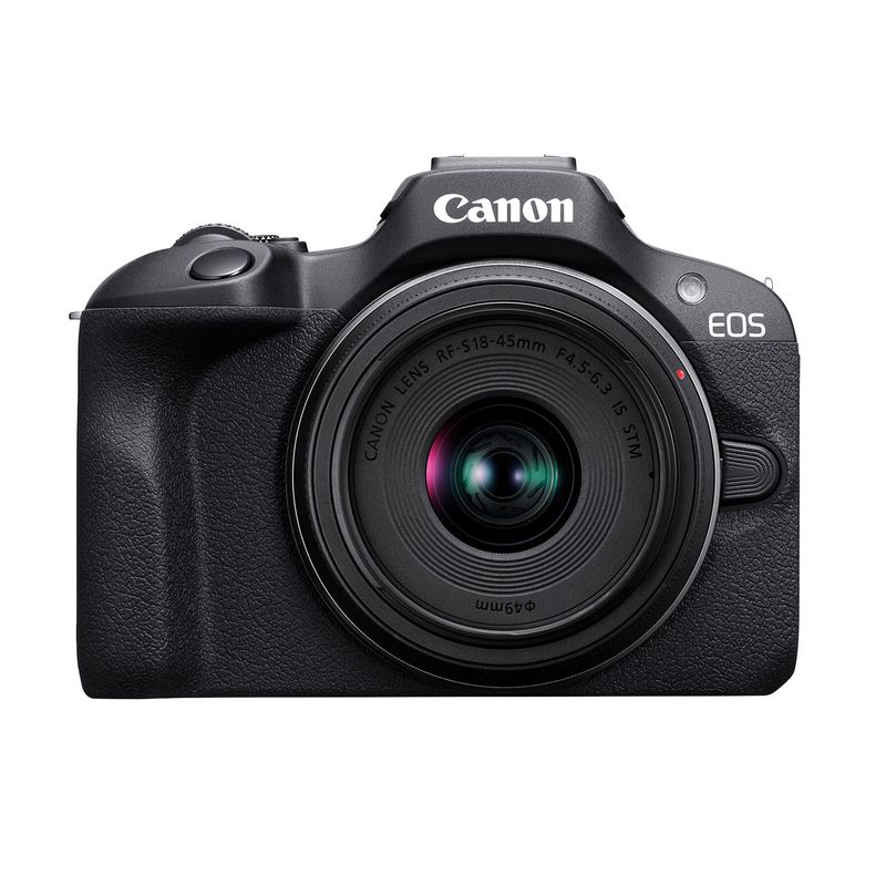 Canon-EOS-R100-Aparat-Foto-Mirrorless-24.1MP-Kit-cu-Obiectiv-RF-S-18-45mm-IS-STM-