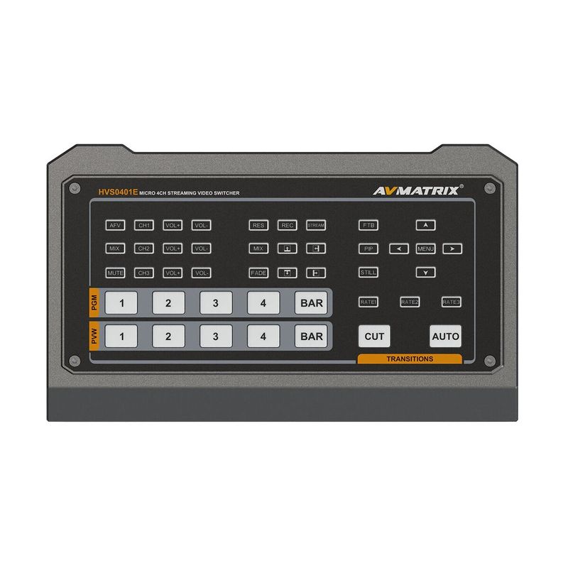 Avmatrix-HVS0401E-Micro-Switcher-Video-cu-4-canale-HDMI---DP-cu-Streaming---Recording