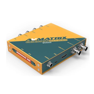 AVmatrix MV0430 4 Channel SDI Multiviewer
