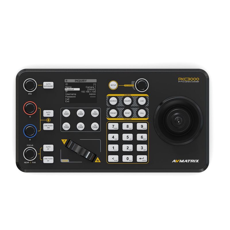 AVmatrix-PKC3000-pentru-Camera-PTZ-Professional-IP---SerialAVmatrix-PKC3000-pentru-Camera-PTZ-Professional-IP---Serial