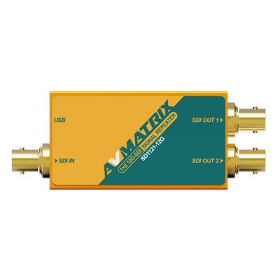 Avmatrix SD1121 12G 1×2 12G SDI Signal Repeater
