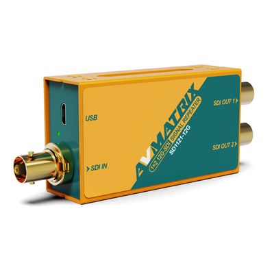 Avmatrix SD1121 12G 1×2 12G SDI Signal Repeater