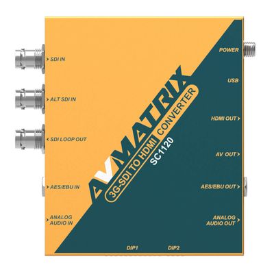 Avmatrix SC1120 Convertor 3G-SDI la HDMI & AV