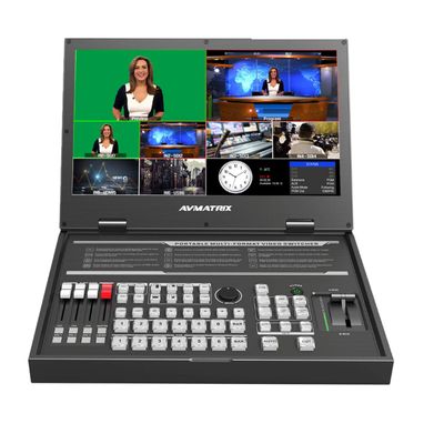 Avmatrix PVS0615U Switcher Portabil cu 6 Canale cu Display de 15.6"