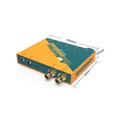 Avmatrix SD1151 12G 1×5 12G SDI Reclocking Distribution Amplifier
