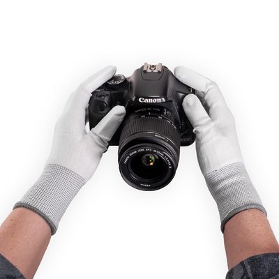 Caruba Anti-static Cleaning Gloves White - Manusi antistatice