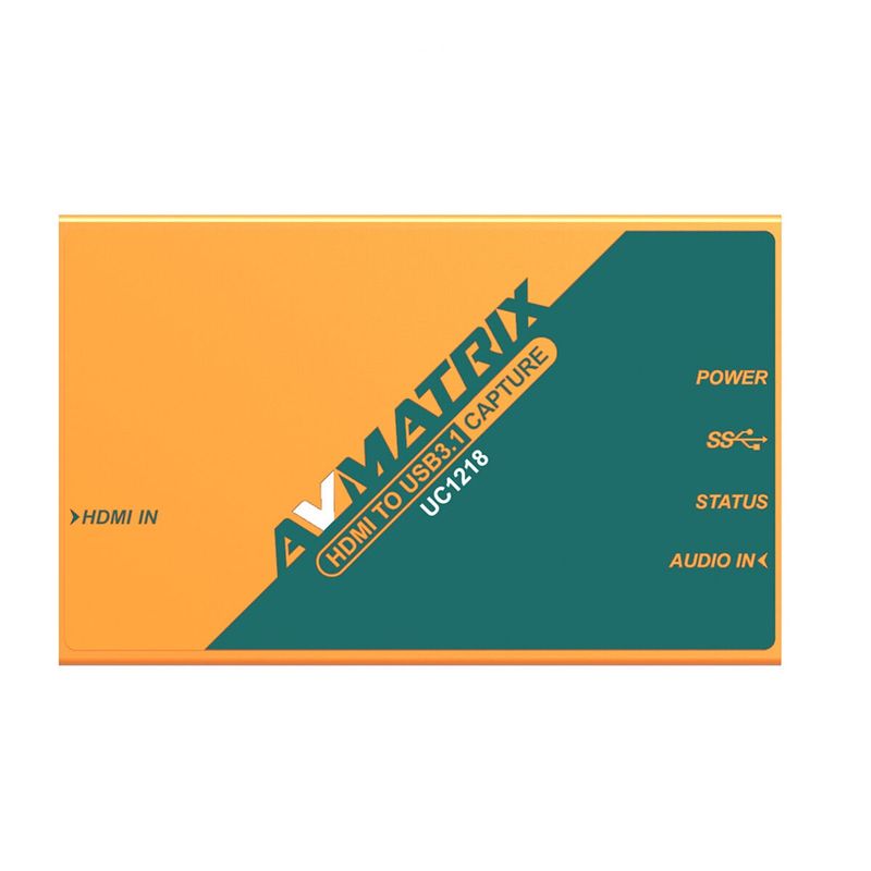AvmatrixUC1218HDMItoUSB31TypeCUncompressedVideoCapture