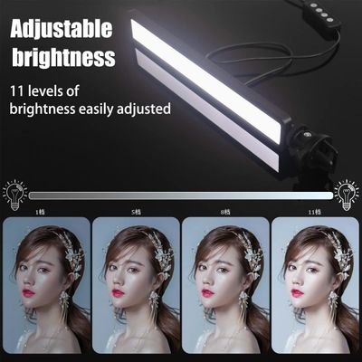 K&F Concept Lampa LED Video Conferinta 2500K-9000K USB cu Minitrepied si Clema Ajustabila