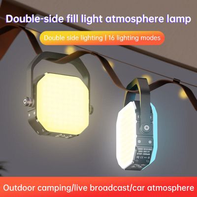 K&F Concept Lampa LED RGB cu 2 Fete 2500-9000K