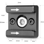 SmallRig2060ColdShoe2pcsPackSet2Patine