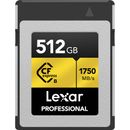 Lexar CFexpress PRO Card de Memorie Type B 512GB Gold Series R1750/W1500mb/s